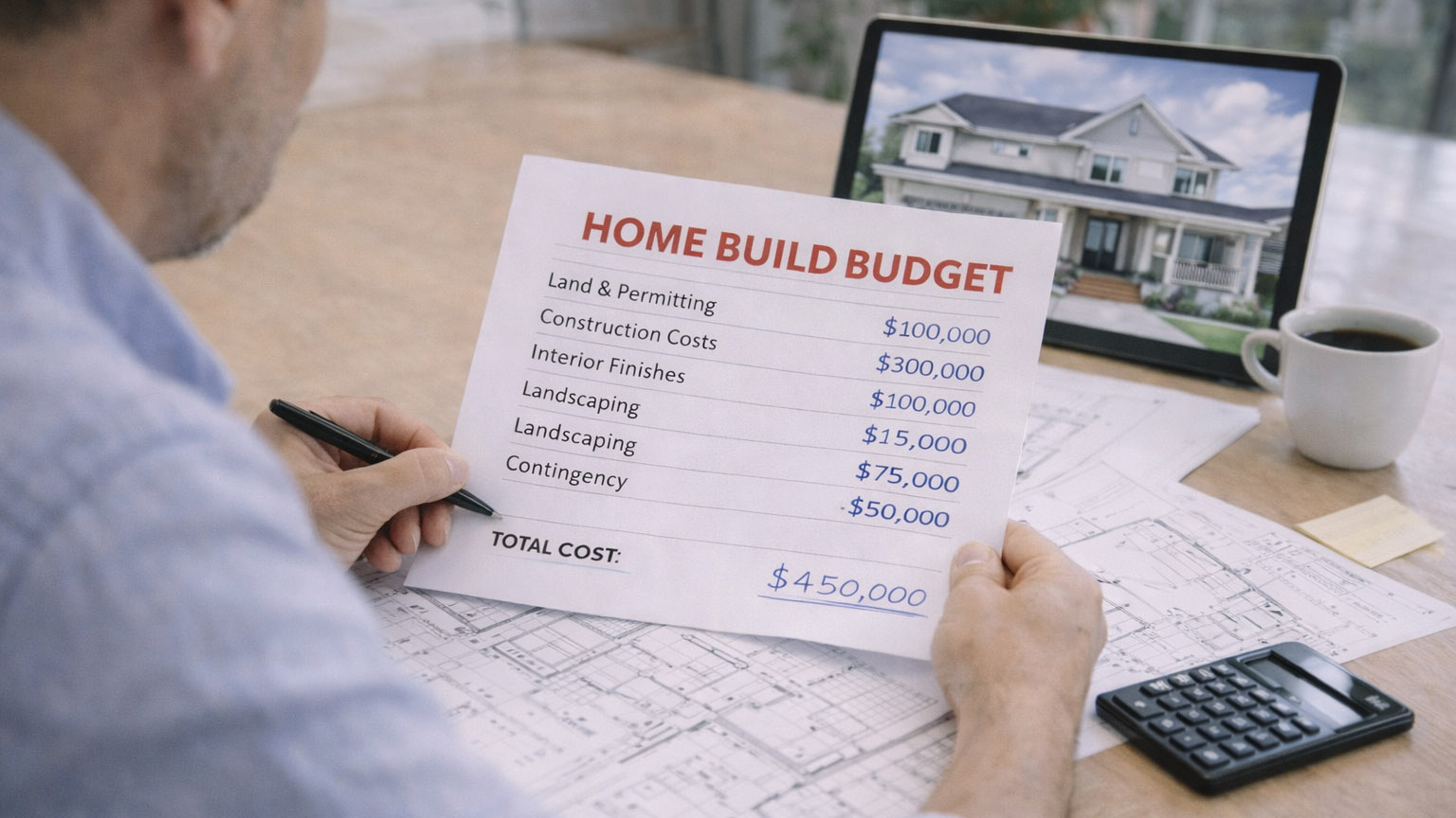 Build Budget Before Designing a Home
