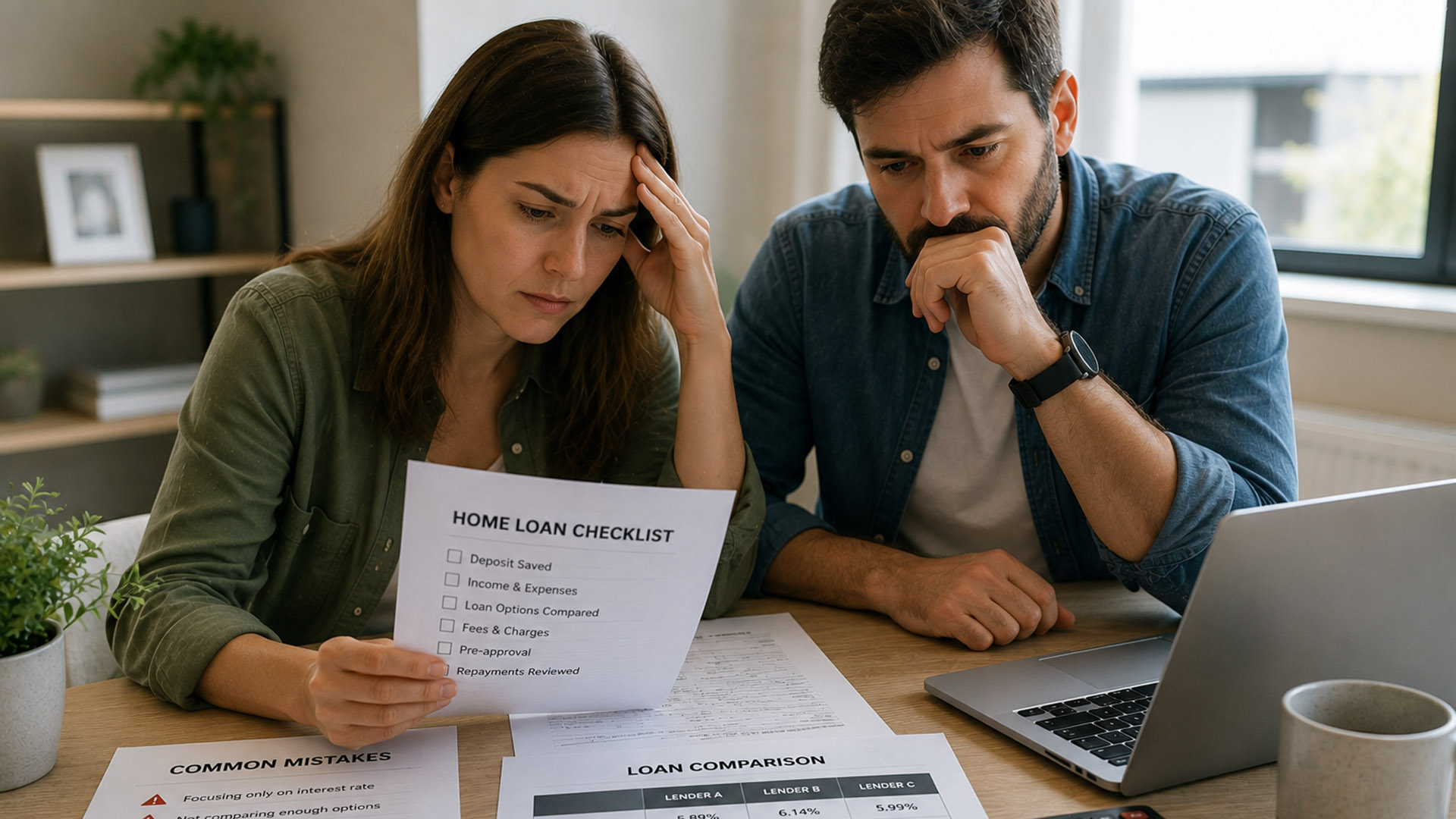 what mistakes to avoid when getting a home loan