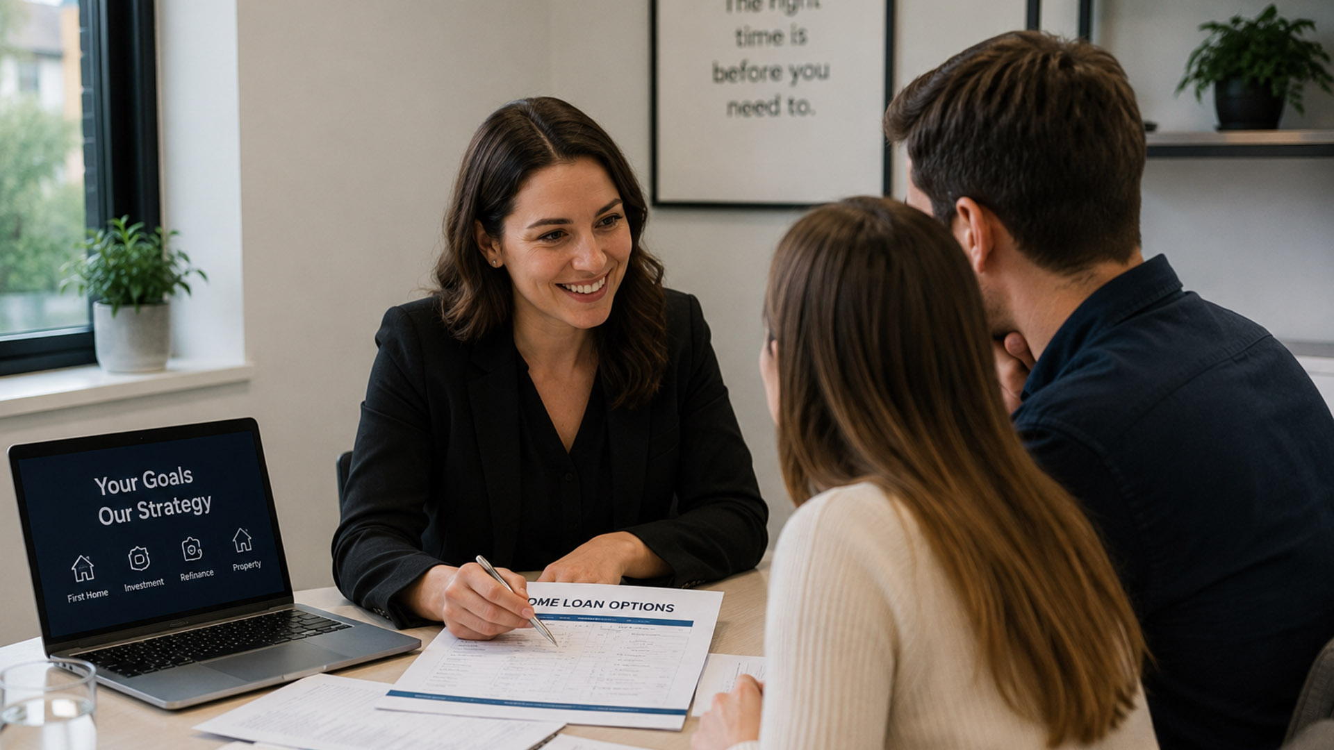 when should I talk to a mortgage broker