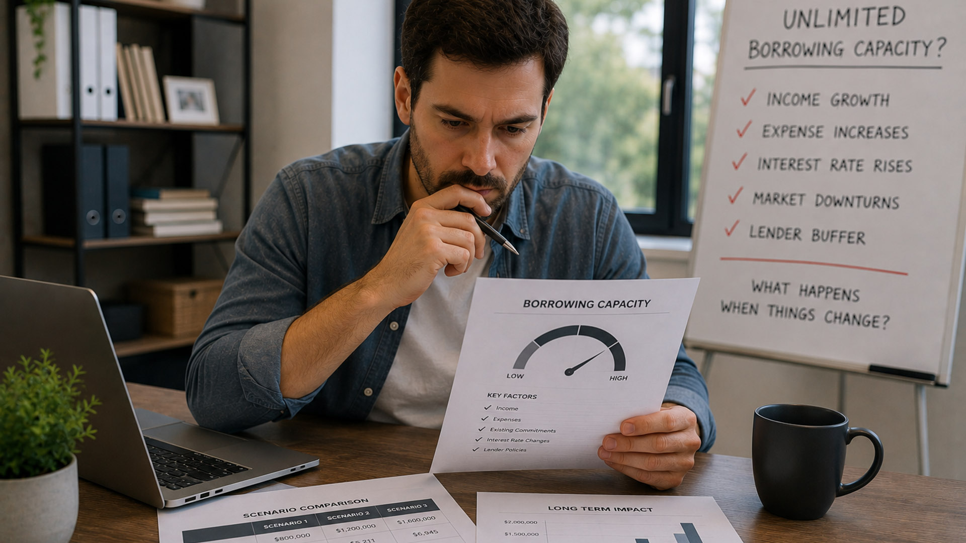 does buying property in a trust increase borrowing capacity