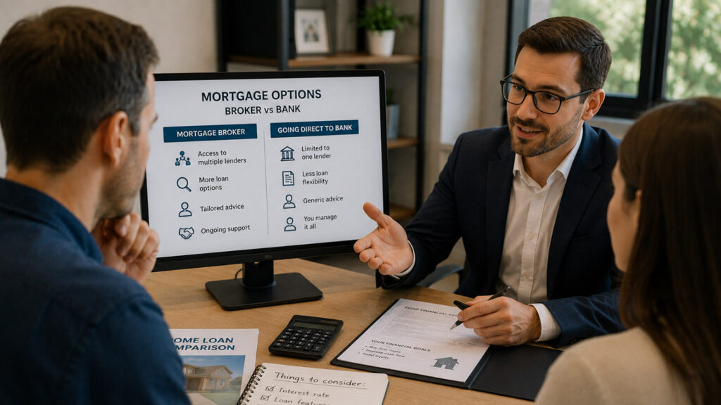 mortgage broker vs bank home loan